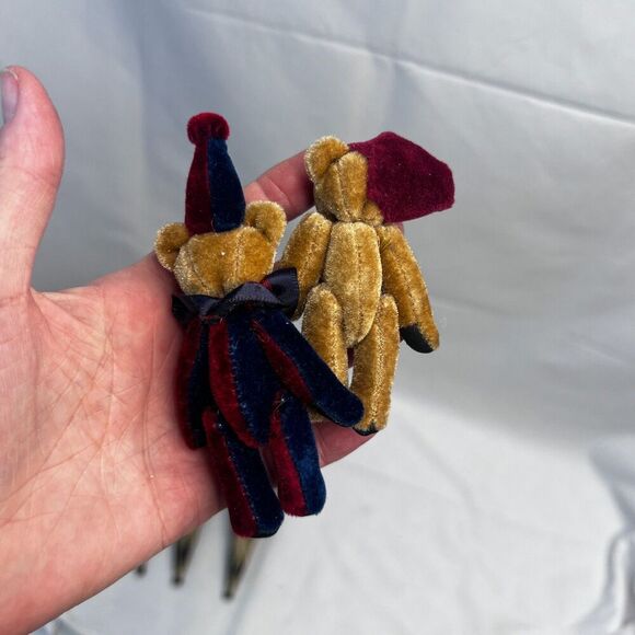 Christmas Holiday Cirque Du Soleil decor Christmas Tree Ornaments Lot of 8 - Picture 12 of 13